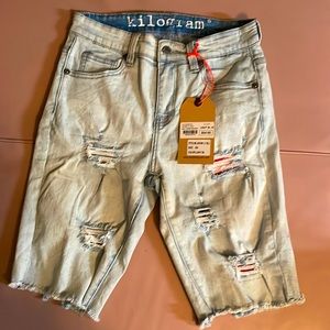 NWT Kilogram denim shorts brand new size 30